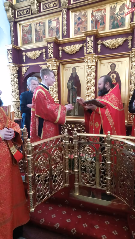 В неделю святых жен-мироносиц совершено Богослужение - фото 5
