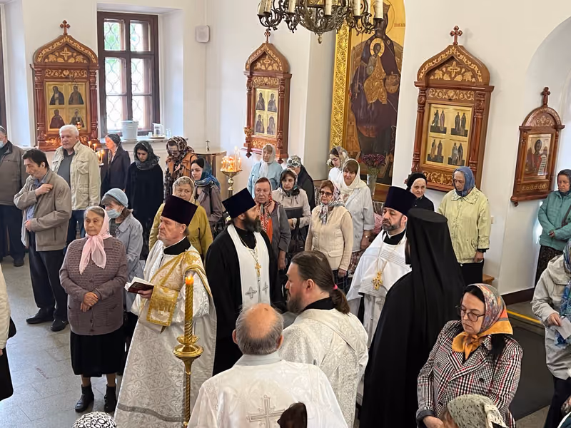 В праздник Вознесения Господня совершено Богослужение - фото 2