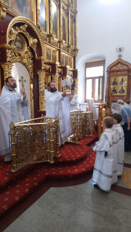 В день Преображения Господня совершено Богослужение - фото 9