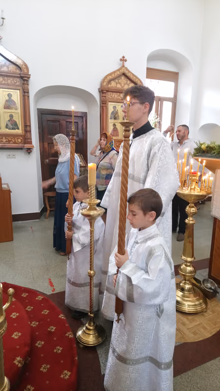 В день Преображения Господня совершено Богослужение - фото 16
