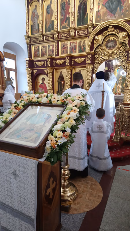 В день Преображения Господня совершено Богослужение - фото 20