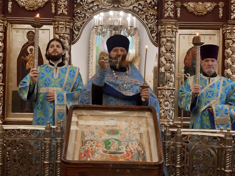 В неделю 12-ю по Пятидесятнице совершено Богослужение