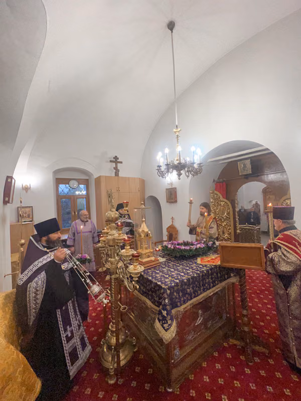Воздвижение Креста Господня: торжественное Богослужение